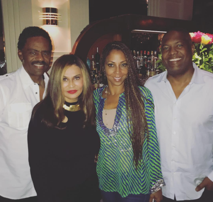 Tina Knowles-Lawson and Holly Robinson-Peete Double Date With Their Husbands